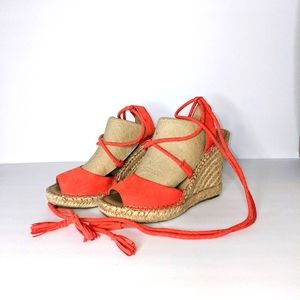 Merona Gladiator Wrap Style Wedge Shoes